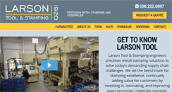 Desktop Screenshot of larsontool.com