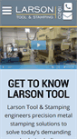 Mobile Screenshot of larsontool.com