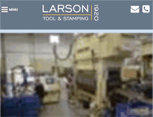 Tablet Screenshot of larsontool.com
